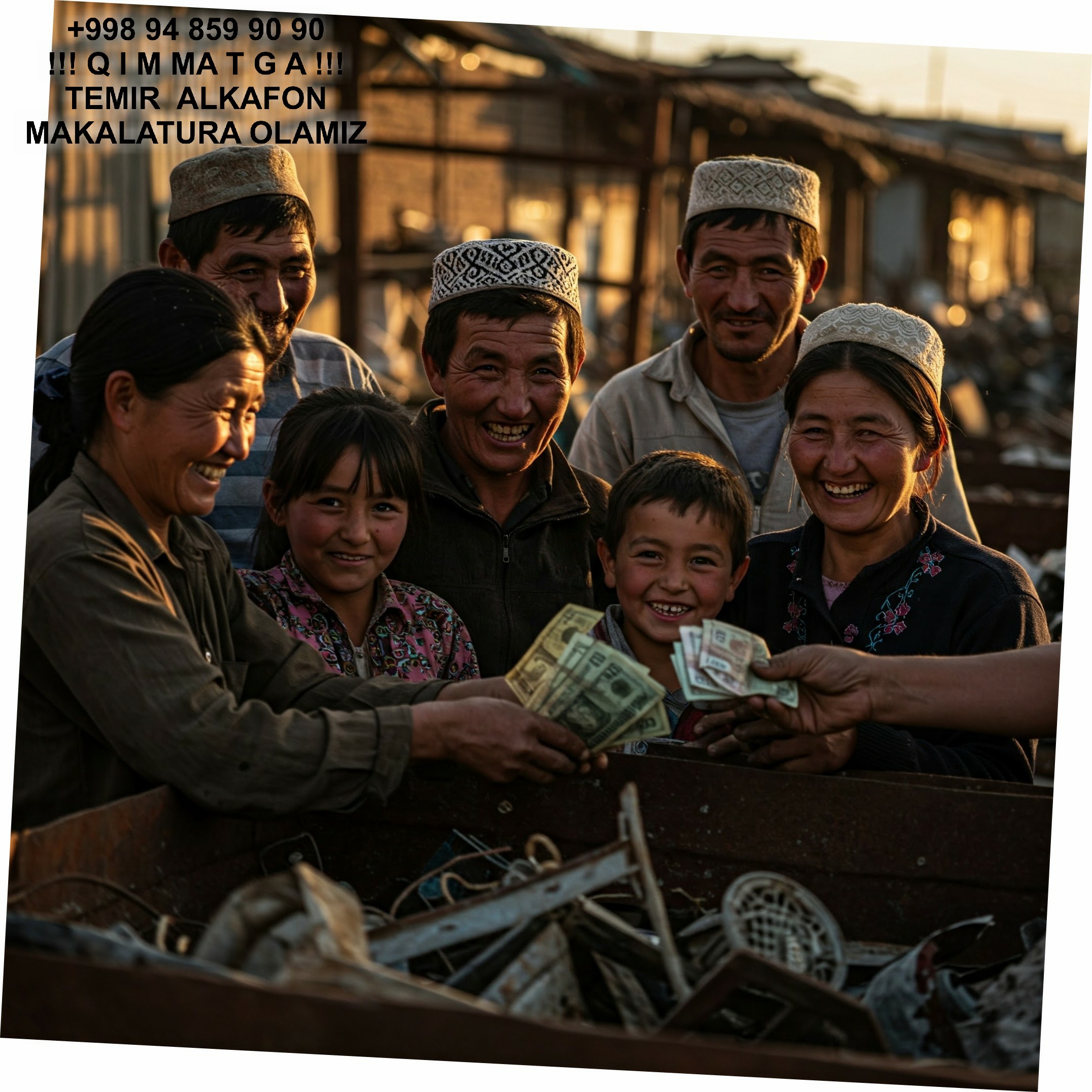 Metallolom qabul qilish Chinoz