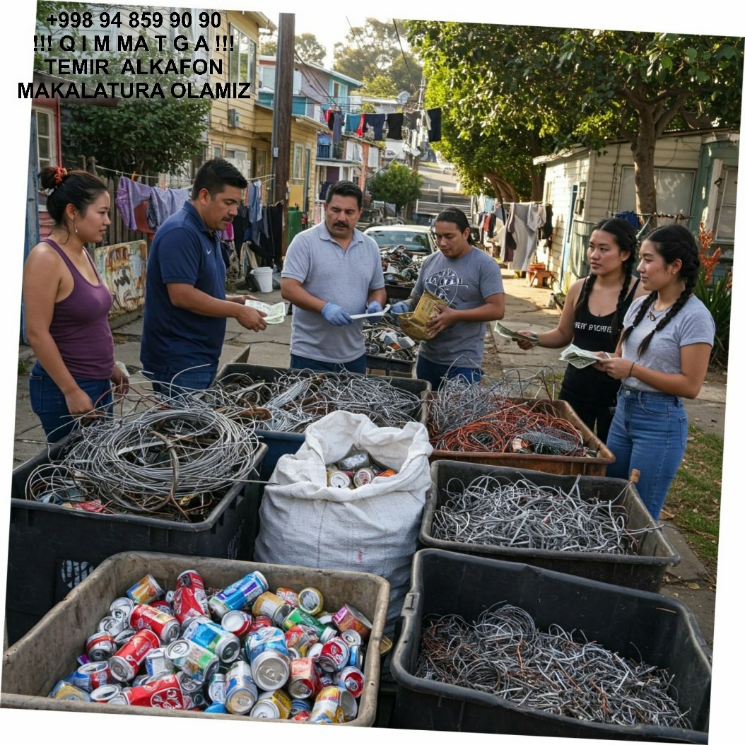 Metallolom qabul qilish Ortachirchiq