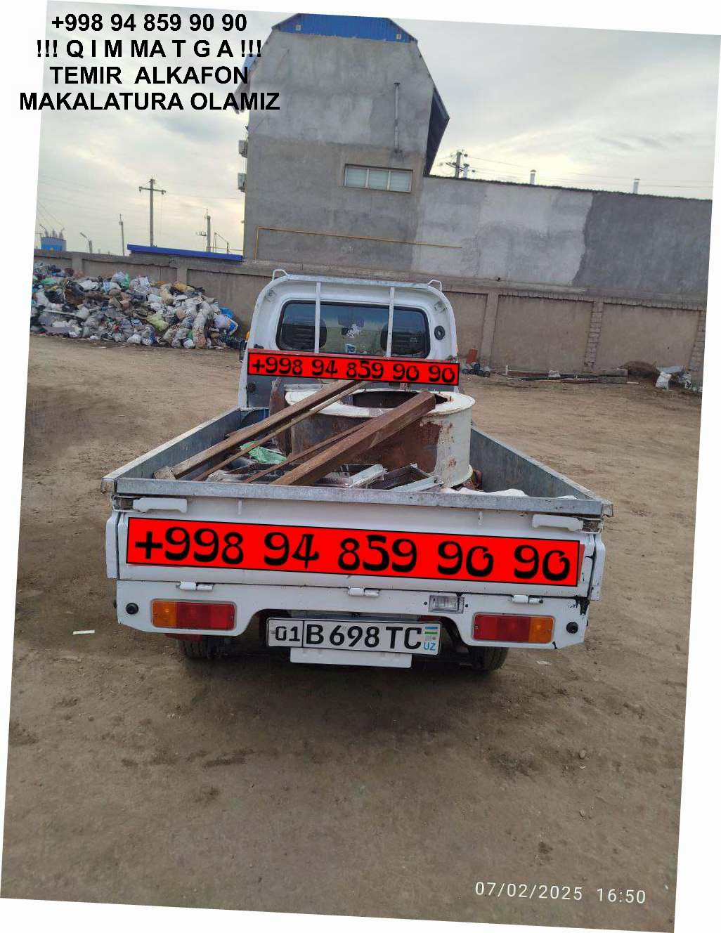 Metallolom qabul qilish Angren