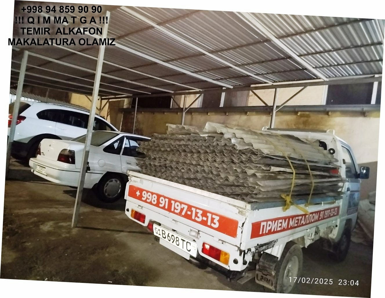 Metallolom qabul qilish Khorezm