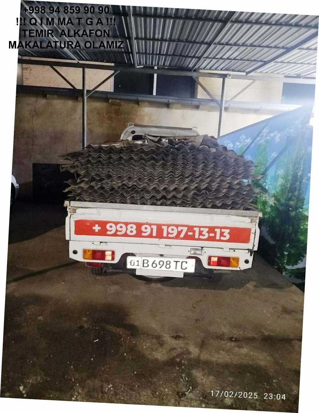 Metallolom qabul qilish Chirchiq